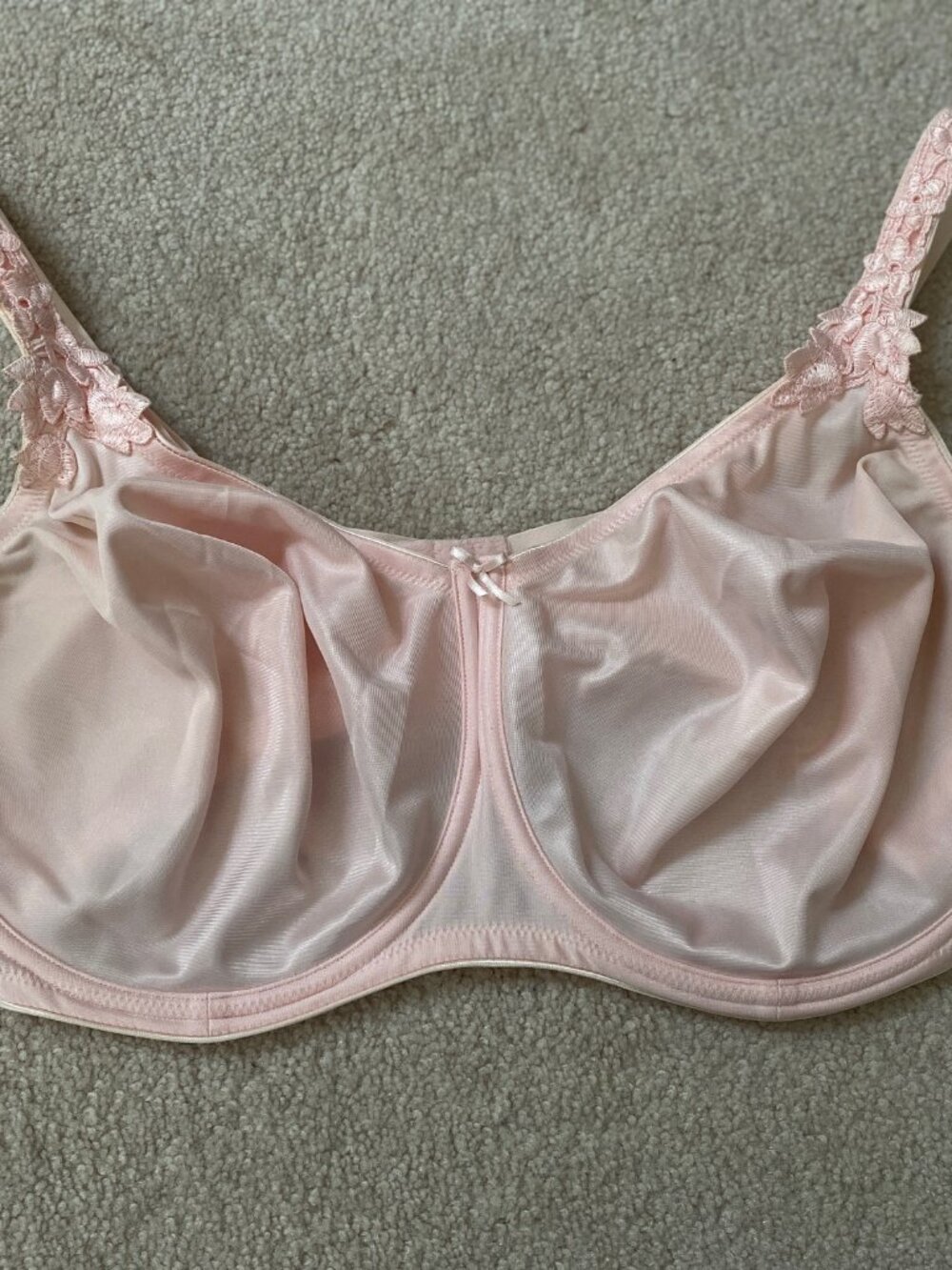 42DD Underwiere Bra Tags Removed Looks like Wacoal Blush Full Coverage Plus Sz